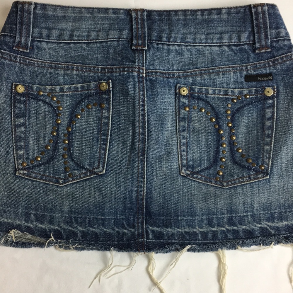 Hurley denim mini skirt